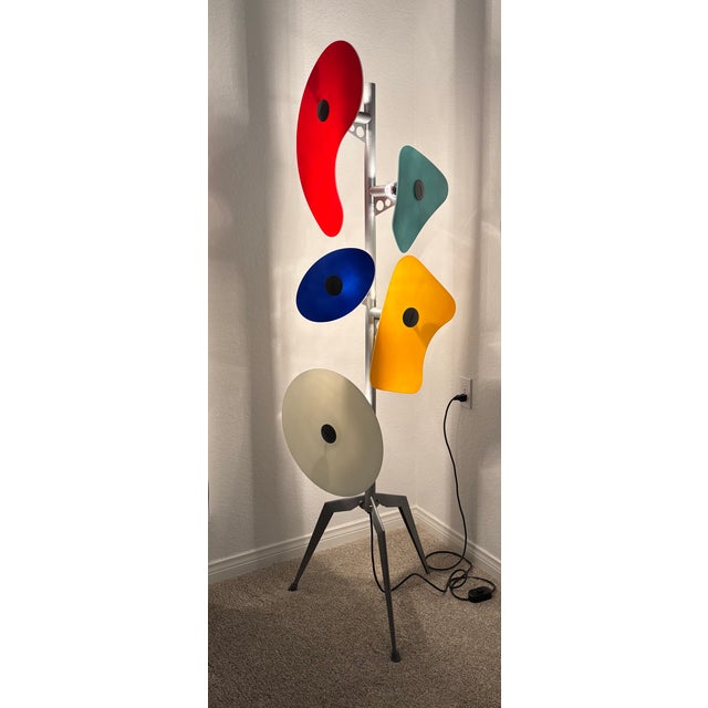 1992 Ferruccio Laviani Memphis Style Orbital Terre Floor Lamp for Foscarini, Italy For Sale In San Diego - Image 6 of 11