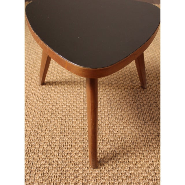 Wood Vintage Sculptural Side Tables by Jean Royère, 1950s, Set of 3 For Sale - Image 7 of 12