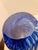 Heavy 7lb Giulio Radi Avem Murano Blue Reticello Bullicante Glass Vase Documents For Sale In Dallas - Image 6 of 6