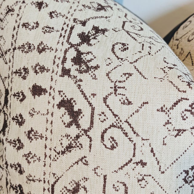 Textile Soane Britain Symi Chestnut Pillows - Pair For Sale - Image 7 of 7