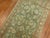 Zabihi Collection Narrow Antique Persian Tabriz Brown Green Runner - 2'4" x 14' For Sale - Image 9 of 9