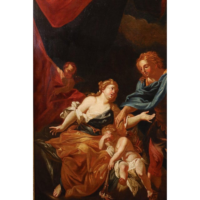 Rococo Corrado Giaquinto, Venus and Adonis, 1750, Oil on Canvas, Framed For Sale - Image 3 of 14