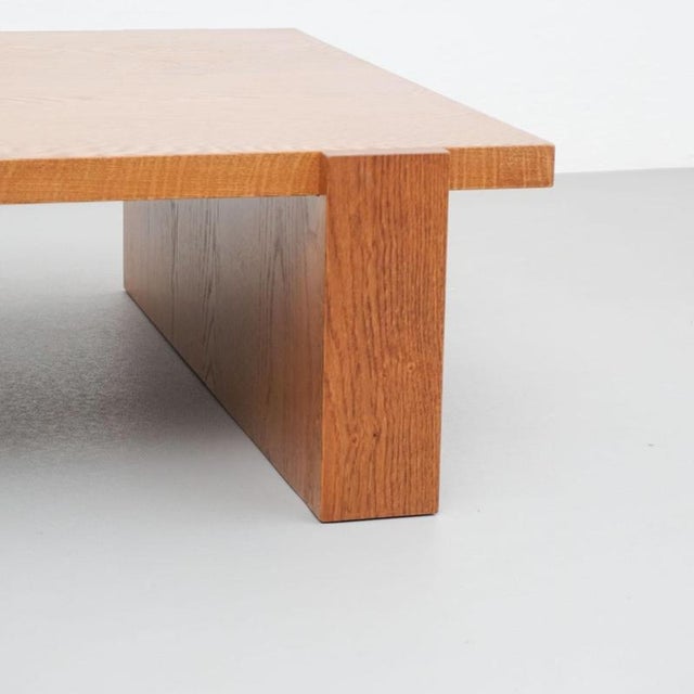 Mid-Century Modern Oak Low Center Table from Dada Est For Sale - Image 12 of 16