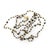 Modern 1990s 14k Gold Hand-Faceted Black Diamond Hand-Wired Chain Necklace For Sale - Image 3 of 8