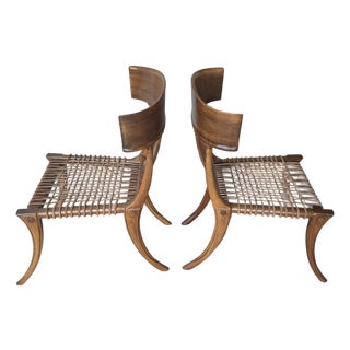 Pair of Mid Century Klismos Chairs by Robsjohn-Gibbings for Sardis For Sale