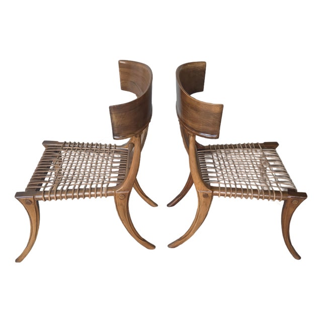 Pair of Mid Century Klismos Chairs by Robsjohn-Gibbings for Sardis For Sale