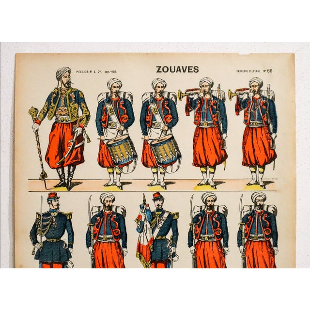 Date: 1880s-1890s Size: 11.5 x 15.5 inches Printer: Pellerin et cie. About this poster: Imagerie d'Épinal was a print...