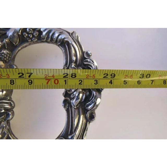 Mid 19th Century Old Sheffield Rectangular Tray Gadrooned Edge 1840 For Sale - Image 5 of 7