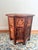 Wood Late 20th Century Anglo Indian Sheesham Carved Wood Side Table With Inlay For Sale - Image 7 of 12