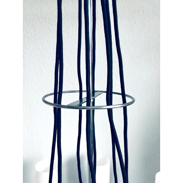 Vintage 8-Light Chandelier, 1970s For Sale - Image 10 of 16
