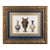 Antique Sèvres Porcelain Chromolithograph by Édouard Garnier, Giltwood Frame, Circa 1892 For Sale