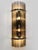 Mid-Century Modern Contemporary Modern Smoked-Fumè Glass Pipes Wall Sconces-Set of Two For Sale - Image 3 of 7