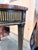 Yellow Antique Neoclassical Marquetry Demilune Console Table For Sale - Image 8 of 9