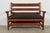 An exceptional antique Mission or Arts & Crafts period bench, settle sofa, settee, or love seat By L. & J.G. Stickley USA,...