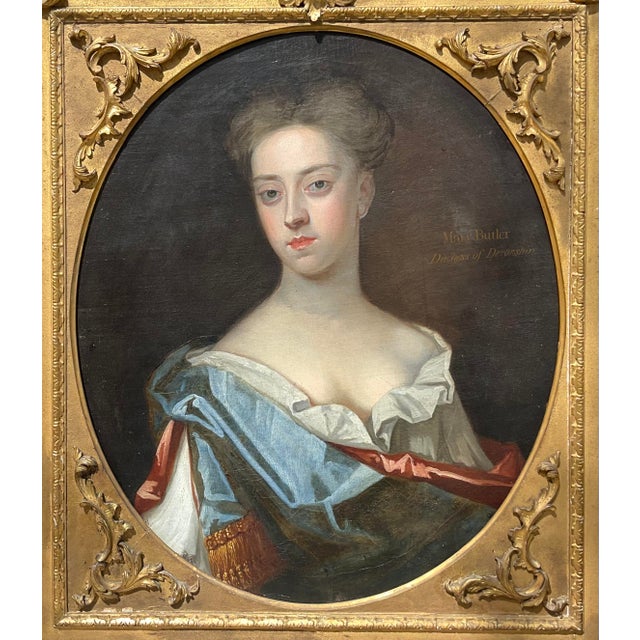 Portrait of Duke and Duchess of Devonshire Sir Godfrey Kneller or Studio For Sale - Image 16 of 18