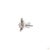 1.33 Carat Round Brilliant Cut Diamond Gold Earrings, Pair For Sale - Image 4 of 9