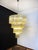 Vintage Murano Glass Tiered Chandelier with 78 Glasses in Light Amber, 1990s For Sale - Image 9 of 18