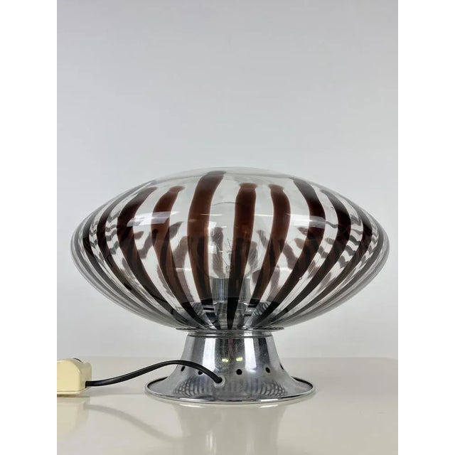 Murano Glass Table Lamp by Diaz De Santillana for Murano, 1970 For Sale - Image 10 of 10