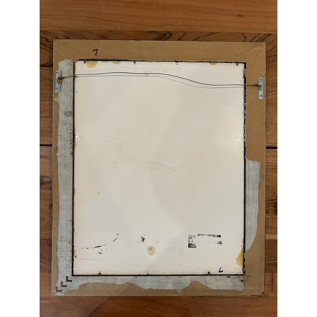 Abstract Expressionism Peter Keil Painting Framed For Sale - Image 3 of 3