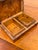 Burl Wood Hinged Keepsake Box For Sale - Image 9 of 12