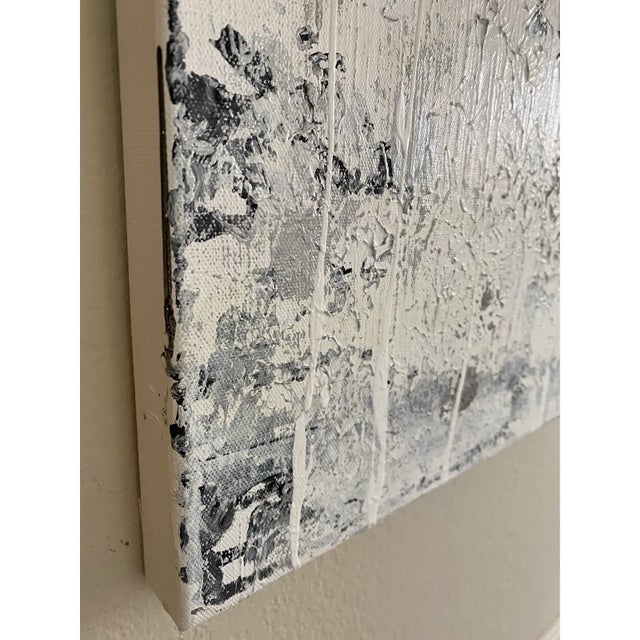 Abstract Oil Painting With Folk Art Figures, Signed For Sale In Los Angeles - Image 6 of 14