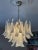 Mazzega Style Chandelier in White Murano For Sale - Image 5 of 7