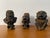 3 Brutalist Clay Figures South American Mexican Pre Columbian Style Black Ware Musical Vintage / Antique For Sale - Image 17 of 17