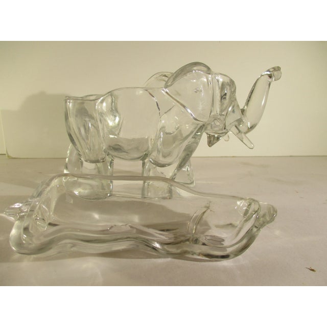 Elephant Shaped Decorative Jar/Container For Sale - Image 4 of 7