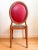 English Antique Needlepoint Sheraton Style Federal Oval Back Chair, c.1900 For Sale - Image 3 of 17
