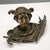 Italian Inkwell in Bronze and Porcelain For Sale - Image 6 of 8