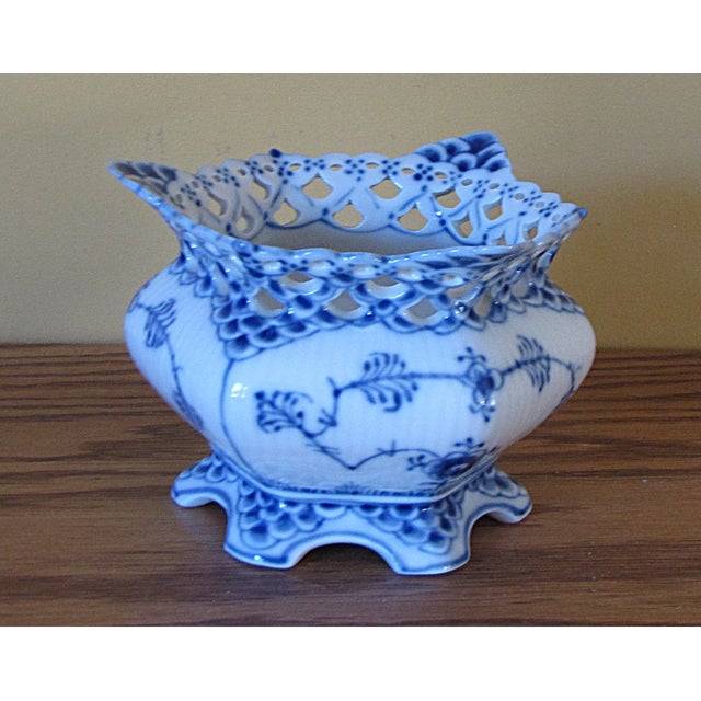 Mid-Century Modern Vintage Royal Copenhagen Open Serving Bowl For Sale - Image 3 of 4