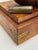 Americana Duck Decoy Solid Wood & Brass Decorative Lidded Box For Sale - Image 9 of 12