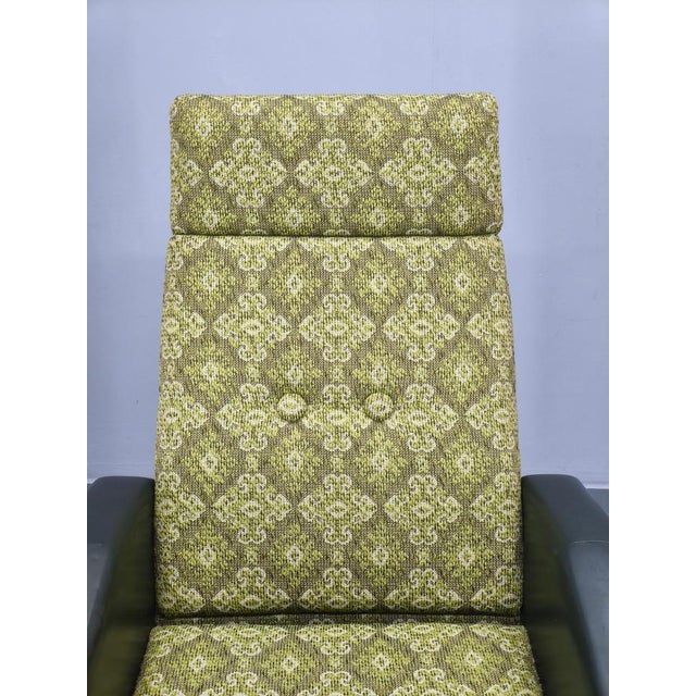 Mid-Century Modern Reclining Lounge Chair, 1970s For Sale - Image 10 of 16