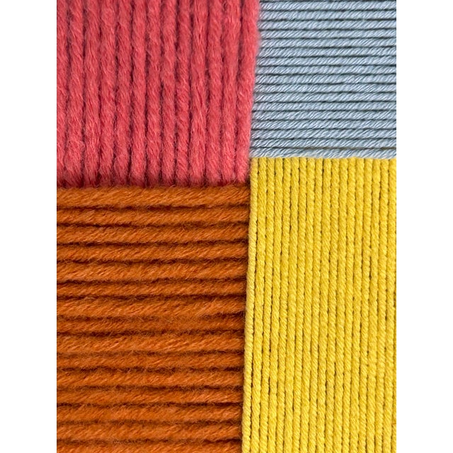 Meike Legler — “July,” 2023 — Geometric Abstract Textile Artwork For Sale - Image 12 of 18
