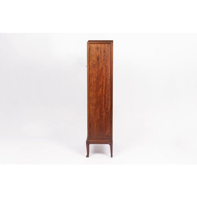 Antique Art Nouveau Inlaid Wooden Cabinet by Majorelle, France, Signed For Sale - Image 14 of 16