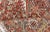 1920s Antique Persian Heriz Rug Featuring Geometric Medallion Design in Rust and Ivory 4'8 X 6'2 For Sale - Image 5 of 13