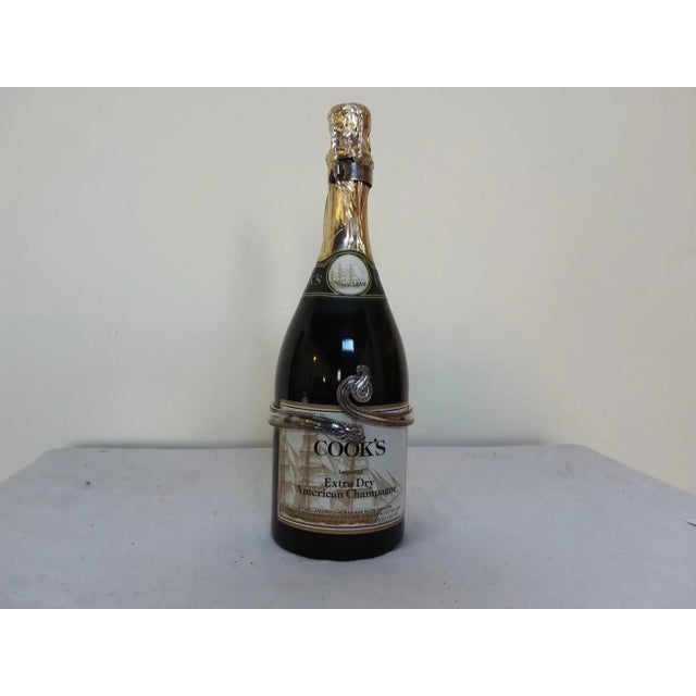 Silver Elkington Silver Plated Bottle Holder For Sale - Image 8 of 9