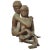 1980s Victor Salmones Bronze Sculpture - the Couple For Sale - Image 4 of 11