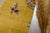 Turkish 1970s Vintage Turkish Handmade Wool Cotton Yellow Runner Rug For Sale - Image 3 of 11