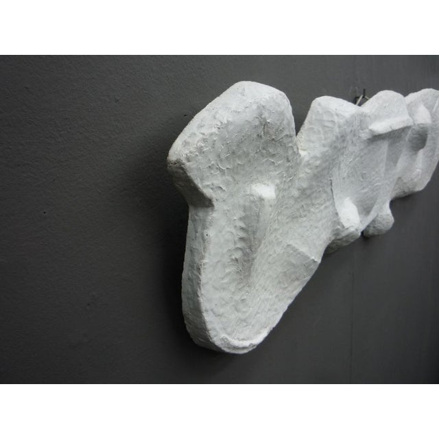 Sculpture Materials Anthroposophical Cement Wall Sculpture by Armin Naldi, 2000s For Sale - Image 7 of 11