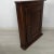 Rustic Walnut Corner Cabinet For Sale - Image 3 of 13