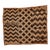 Zaire Zigzag African Kuba Cloth Panel For Sale