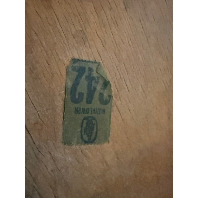 Antique American Empire Style Pedestal Table For Sale - Image 4 of 7