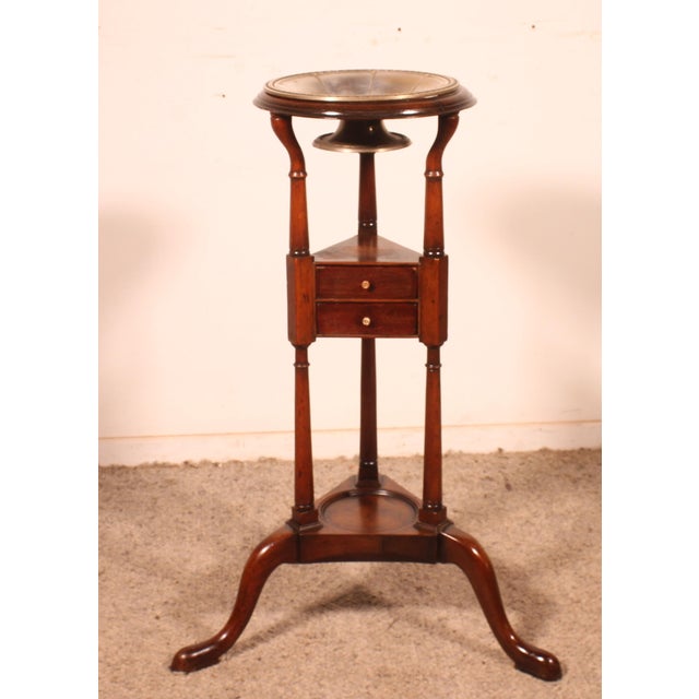 18th Century Mahogany Barber Table For Sale - Image 15 of 15