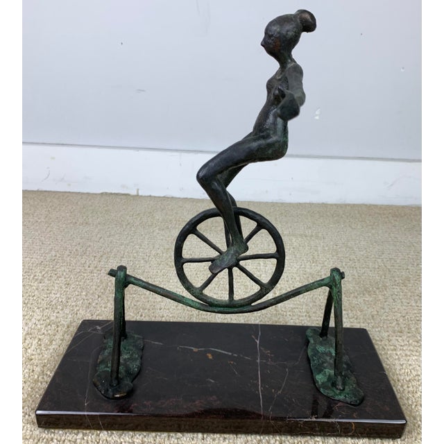 Vintage Iron High Wire Sculpture For Sale - Image 9 of 9
