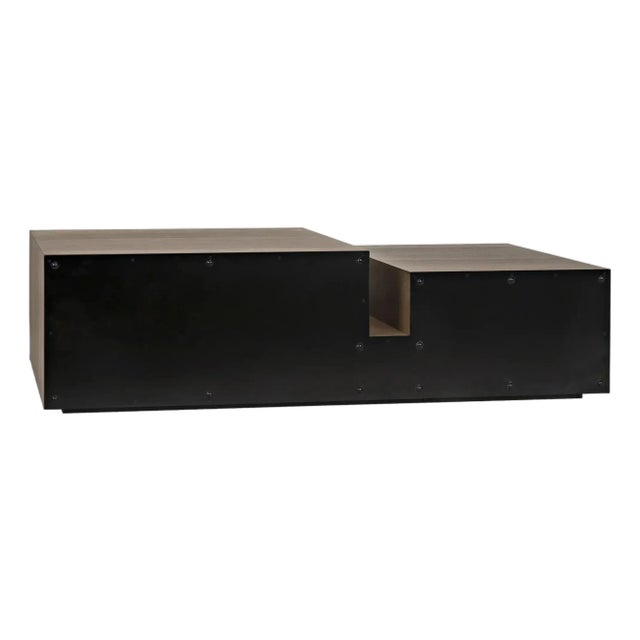 NOIR Nido Coffee Table, Black Iron For Sale