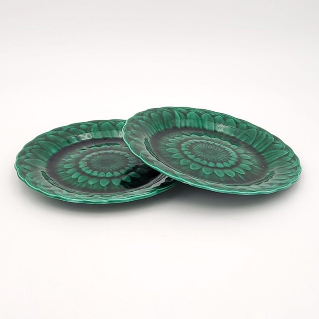 Late 19th Century Pair of Wedgwood Plates, England Circa 1880 For Sale - Image 5 of 6