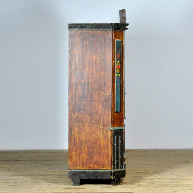 German Folk Art Wedding Chest, 1842 For Sale - Image 17 of 18