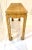 Camel Vintage Ralph Lauren Style Woven Rattan Console Table For Sale - Image 8 of 10