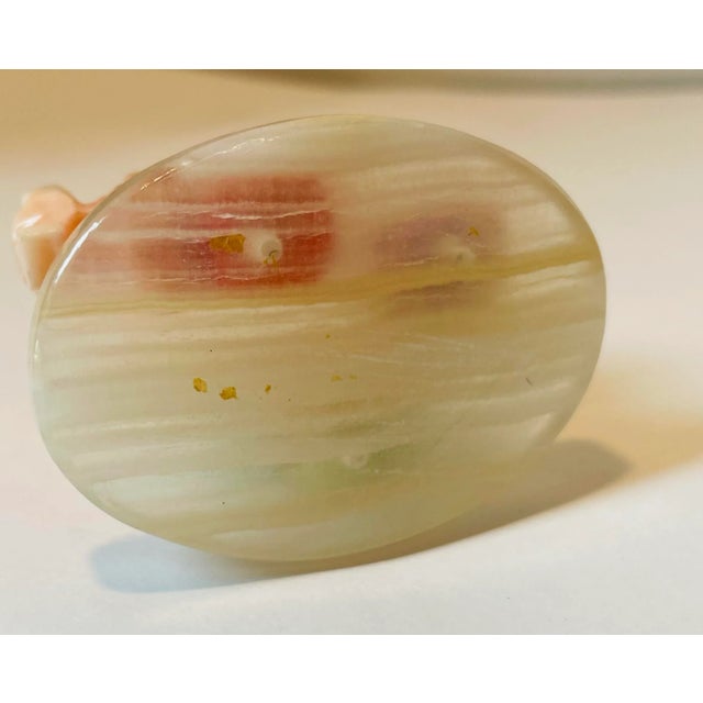 Gemstone Vintage Mexican Onyx Art Figurine For Sale - Image 7 of 7